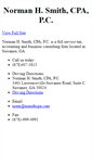 Mobile Screenshot of nsmithcpa.com